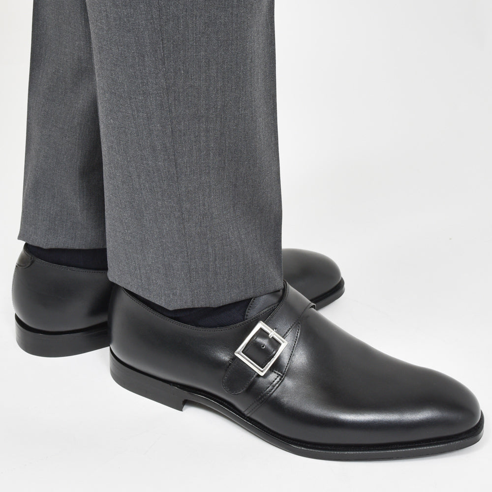 Crockett&Jones(クロケットアンドジョーンズ) 【HAND GRADE COLLECTION】SAVILE 4 カーフレザーシングルモンクシューズ 15042200048