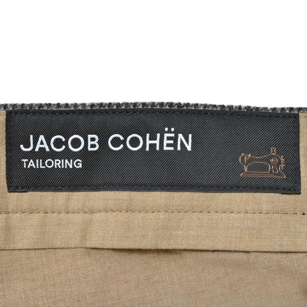 JACOB COHEN(ヤコブコーエン) BOBBYボビー ウールハウンドトゥーススリムテーパードパンツ 226-22645