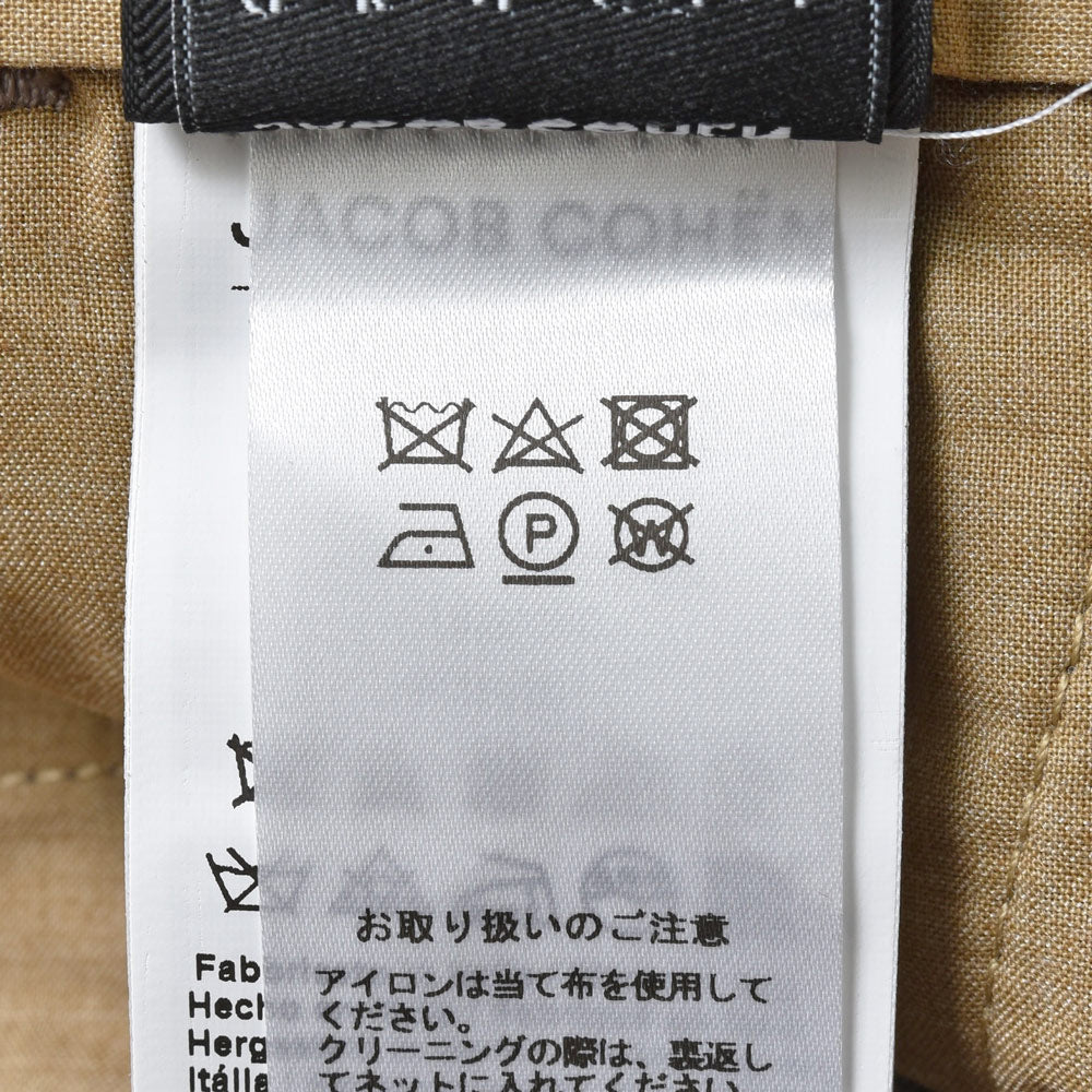 JACOB COHEN(ヤコブコーエン) HENRYヘンリー ウールグレンチェックサイドアジャスターテーパードパンツ 226-22642