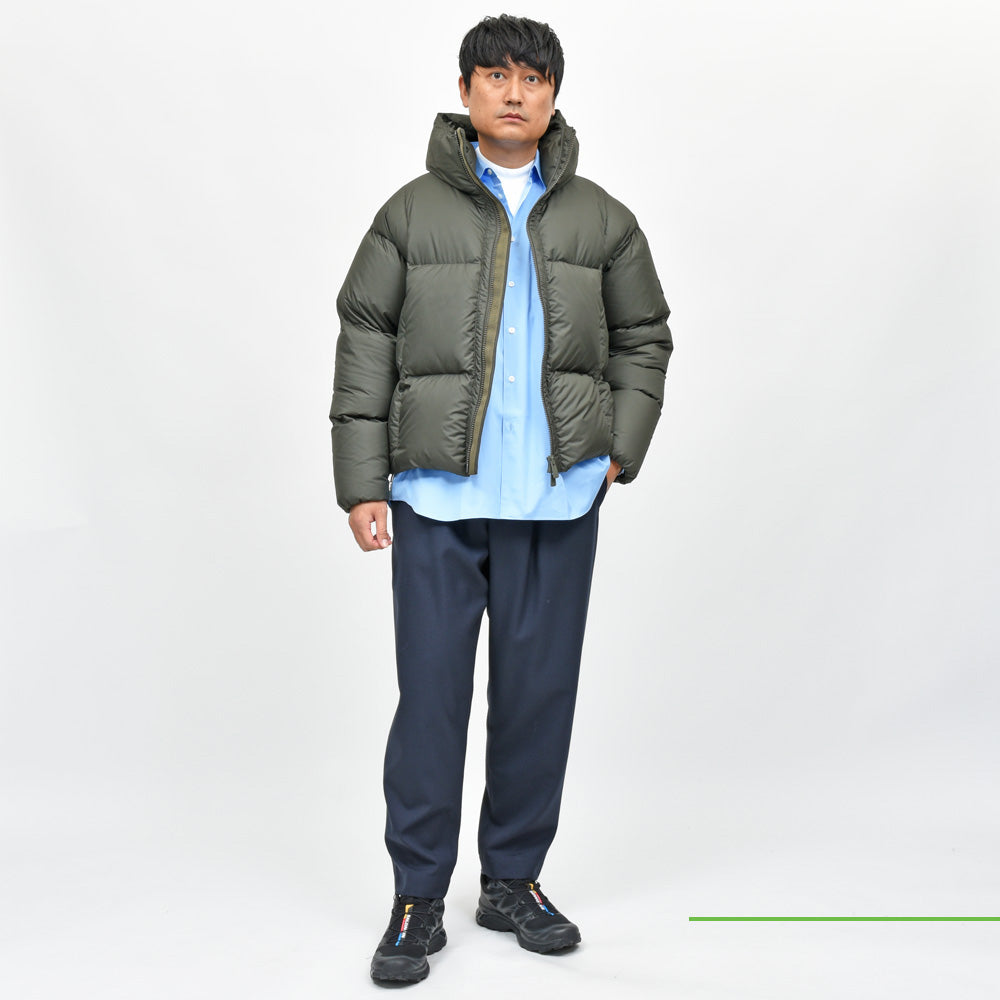 Bacon(ベーコン) M OAK ポリエステルフーデッドダウンジャケット BACPIGIA469