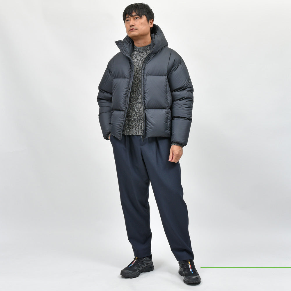 Bacon(ベーコン) M OAK ポリエステルフーデッドダウンジャケット BACPIGIA469