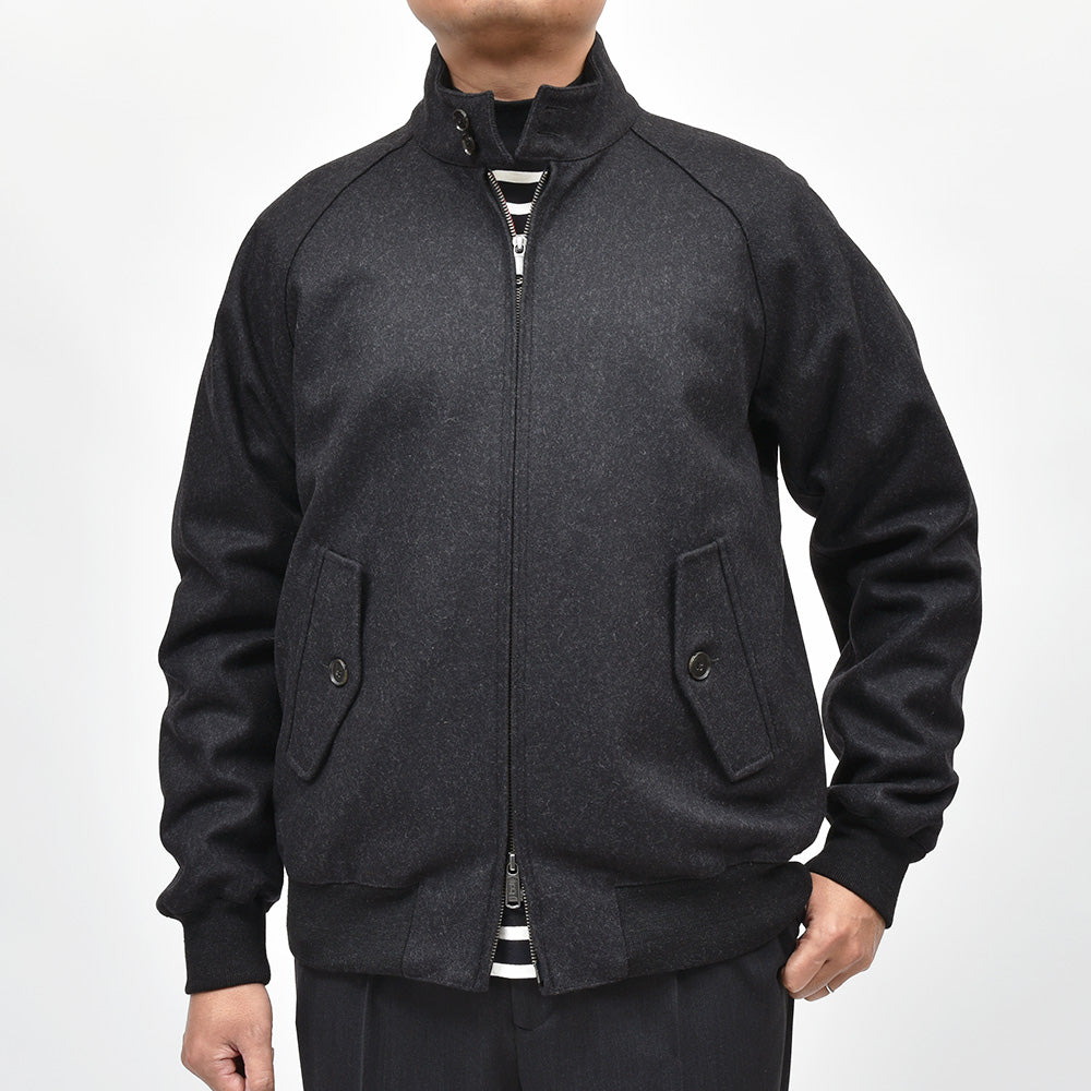 BARACUTA バラクータ MELTON G9 ジーナイン ヴァージンウール ナイロン カシミヤ ライトメルトン スイングトップ ブルゾン