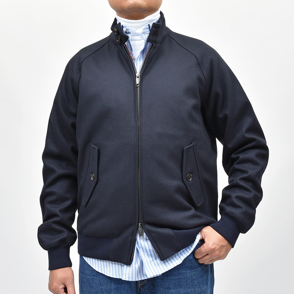 BARACUTA バラクータ MELTON G9 ジーナイン ヴァージンウール ナイロン カシミヤ ライトメルトン スイングトップ ブルゾン