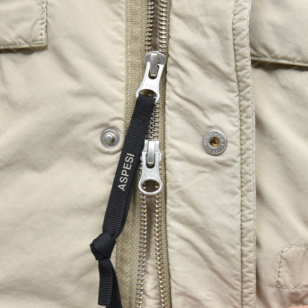 ASPESI(アスペジ) ガーメントダイポリナイロンM-65フィールドジャケット NEWCAMP JACKET/4I1I281024