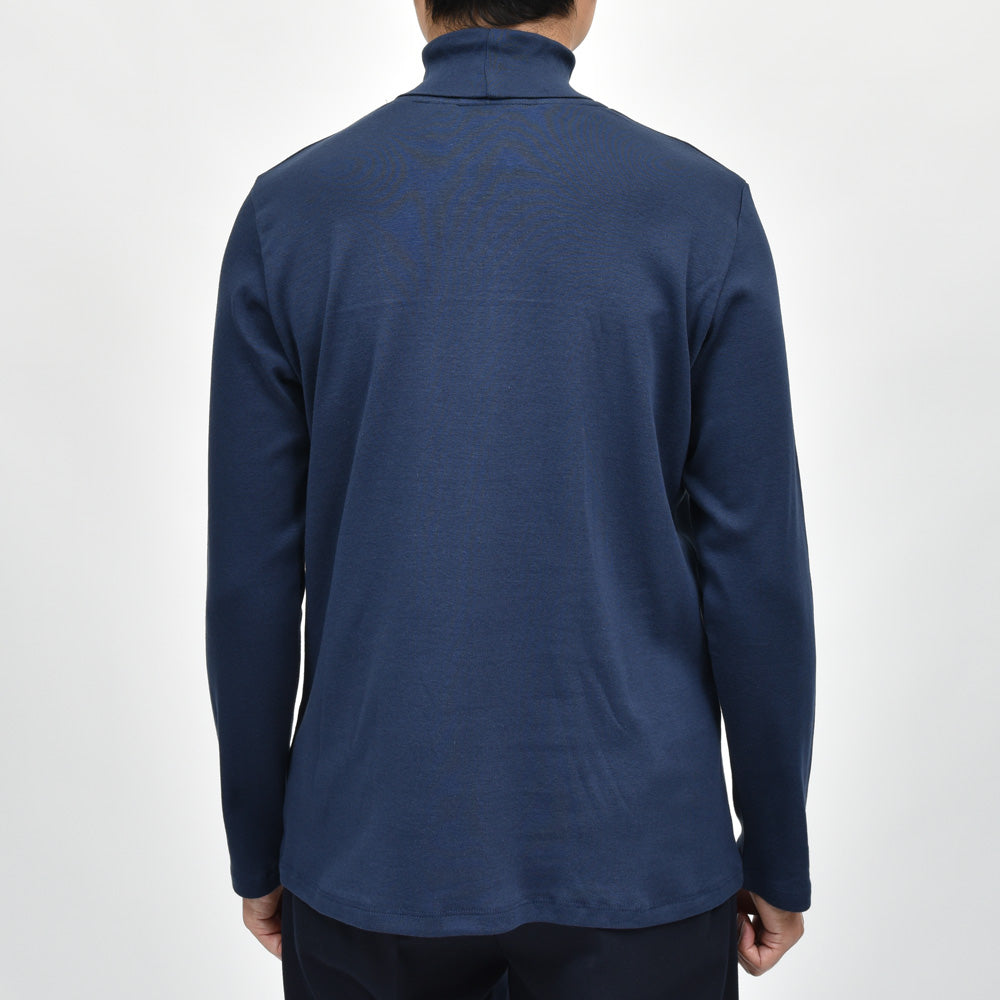 MAISON CORNICHON(メゾン コルニション) コットンフライスタートルネックL/Sカットソー