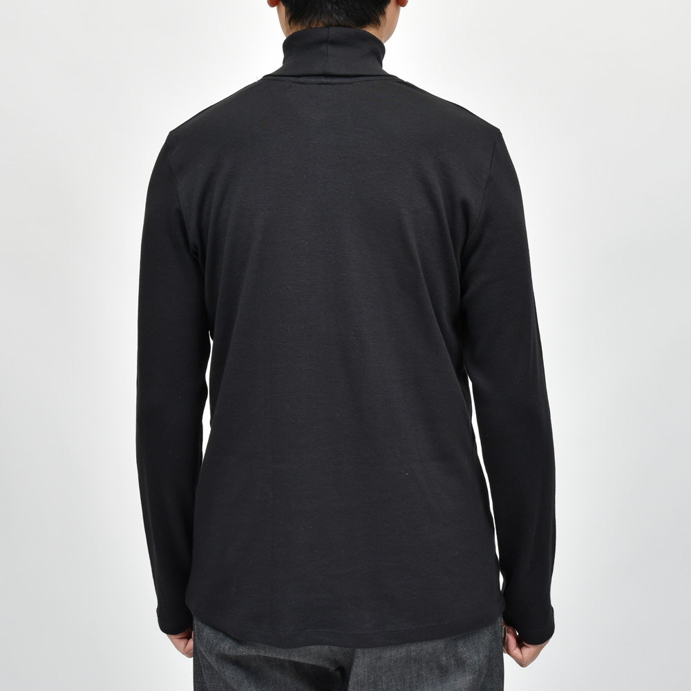 MAISON CORNICHON(メゾン コルニション) コットンフライスタートルネックL/Sカットソー