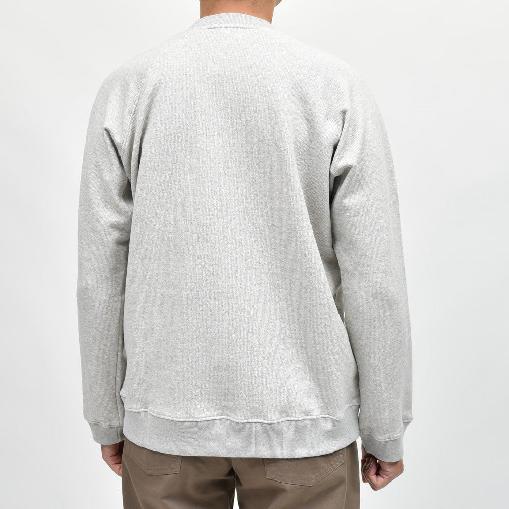 MAISON CORNICHON(メゾン コルニション) コットンクルーネックスウェット