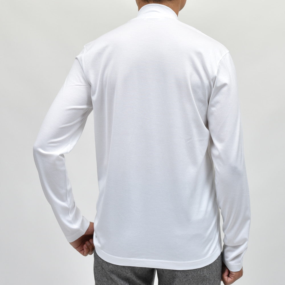 Stefan Brandt(シュテファン ブラント) コットンフライスL/Sモックネックカットソー ELITURTLLA 884-31841005