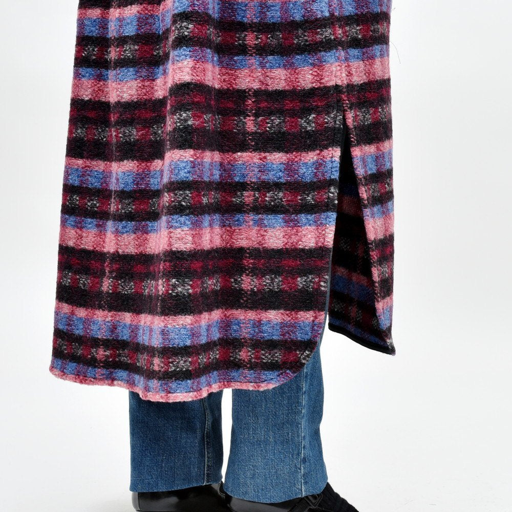 ISABEL MARANT(イザベル マラン) Etoile FONTIZI ウールポリチェックロングコート