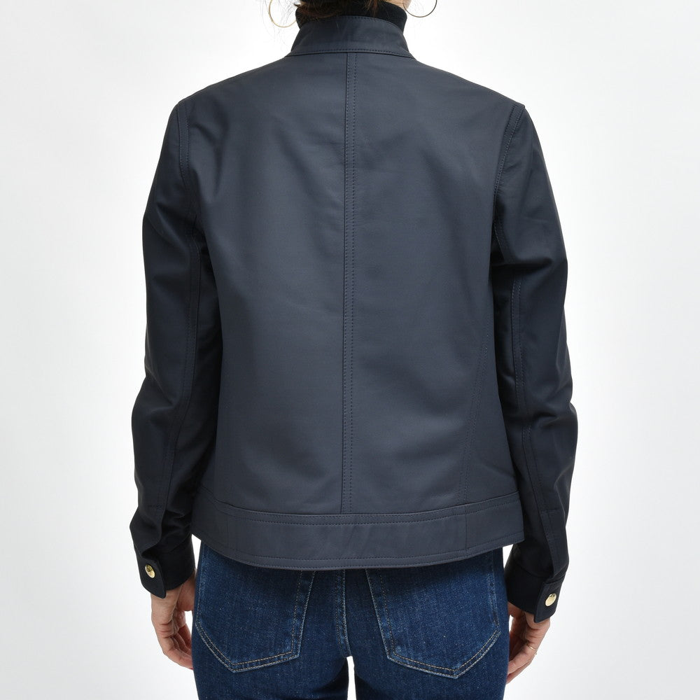 EMMETI(エンメティ)<BR>JURI DONNA ラムレザーシングルライダース