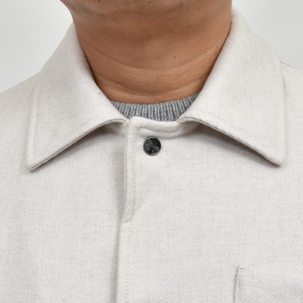 HERNO(ヘルノ) ウールリヨセルライトフランネルパデッドジャケット GI000445U-33429R