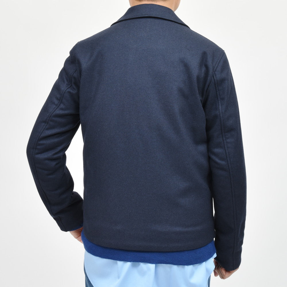 HERNO(ヘルノ) ウールリヨセルライトフランネルパデッドジャケット GI000445U-33429R