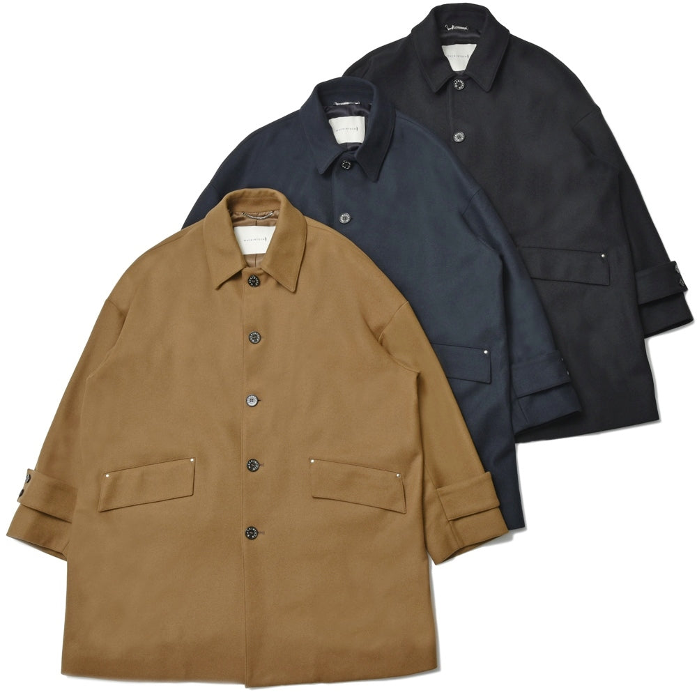 MACKINTOSH(マッキントッシュ) HUMBIEハンビー ウールソフトメルトンオーバーサイズドバルカラーコート G242MO1169FL2K