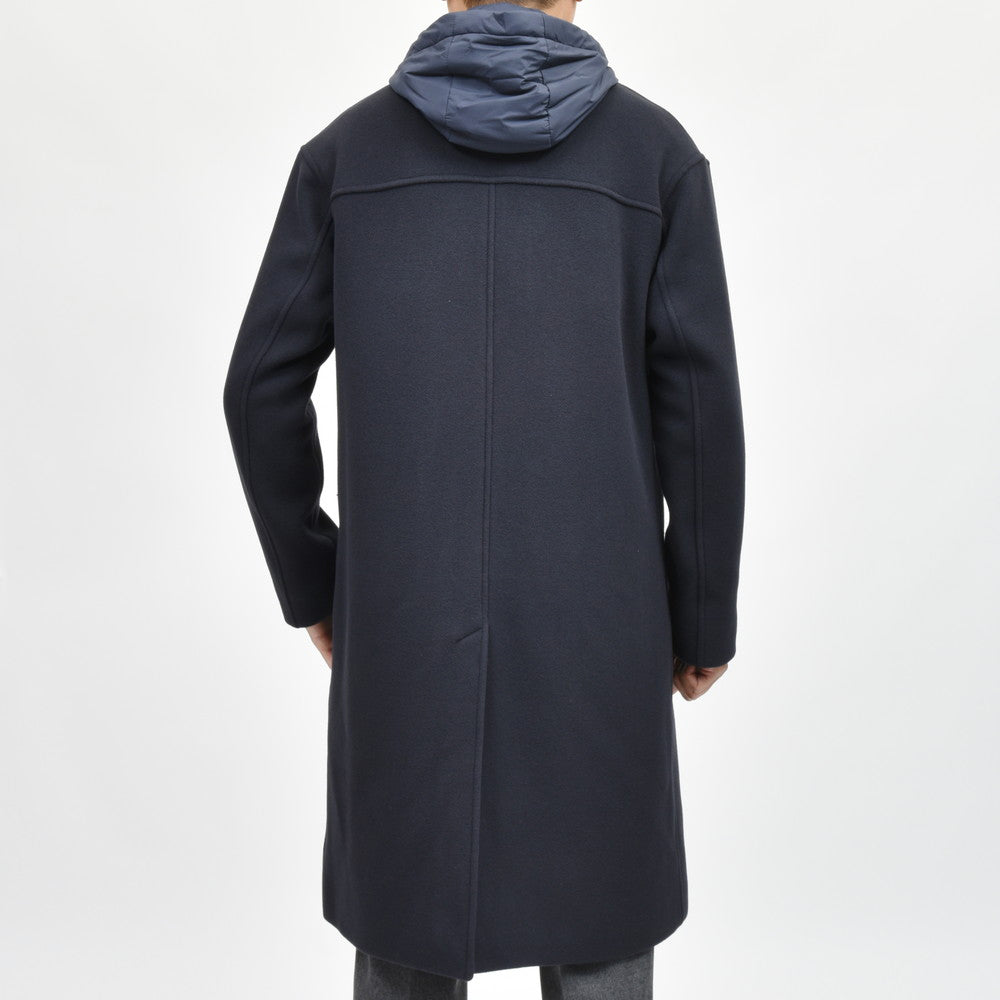 HERNO(ヘルノ) ウールナイロンダブルフェイスフランネルチェスターフィールドコート CA000195U-33430