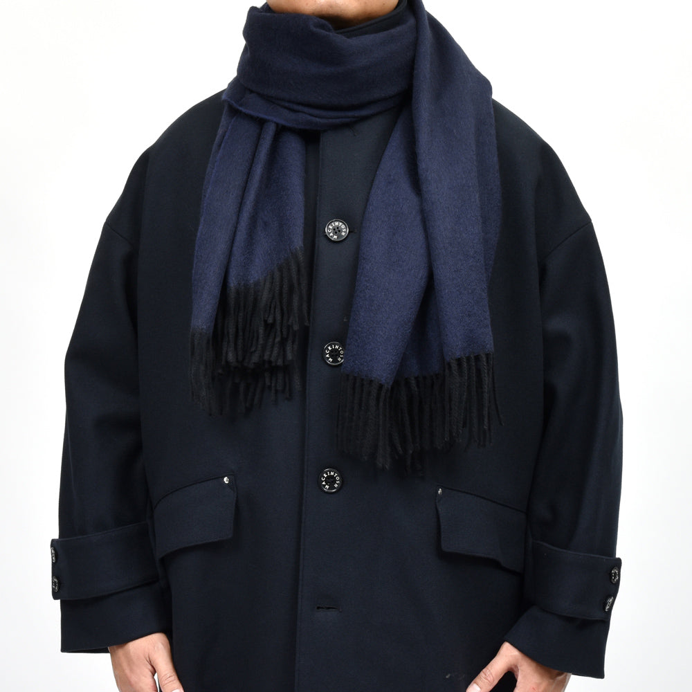 BEGG X CO(ベグ アンド コー) guji別注カラーカシミアソリッド大判ストール Arran 18332204059