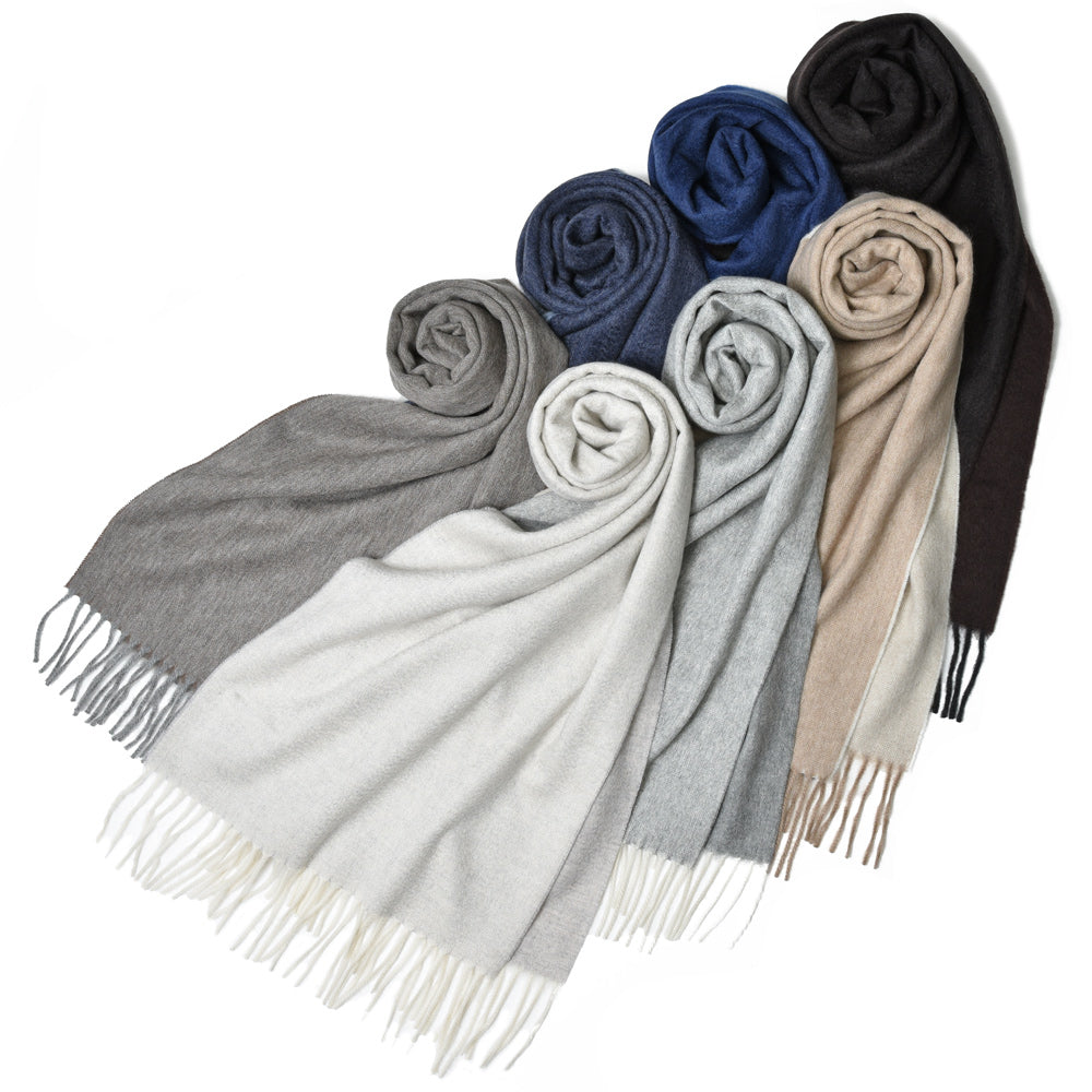 BEGG X CO(ベグ アンド コー) カシミアダブルフェイスマフラー Arran Reversible Scarf 18342202225
