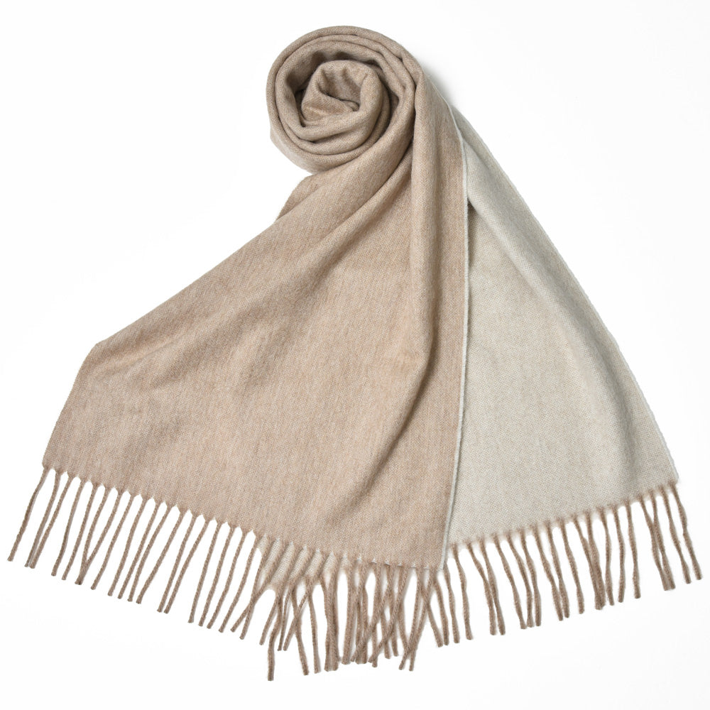 BEGG X CO(ベグ アンド コー) カシミアダブルフェイスマフラー Arran Reversible Scarf 18342202225