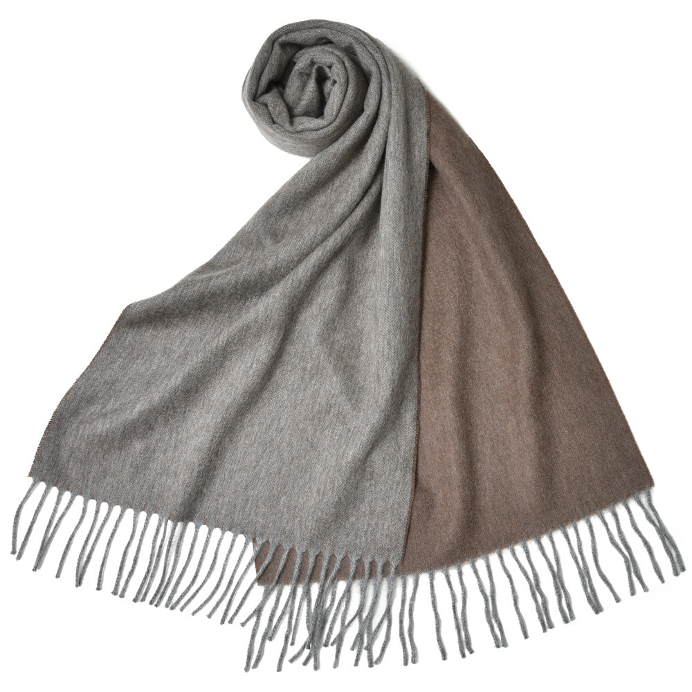BEGG X CO(ベグ アンド コー) カシミアダブルフェイスマフラー Arran Reversible Scarf 18342202225