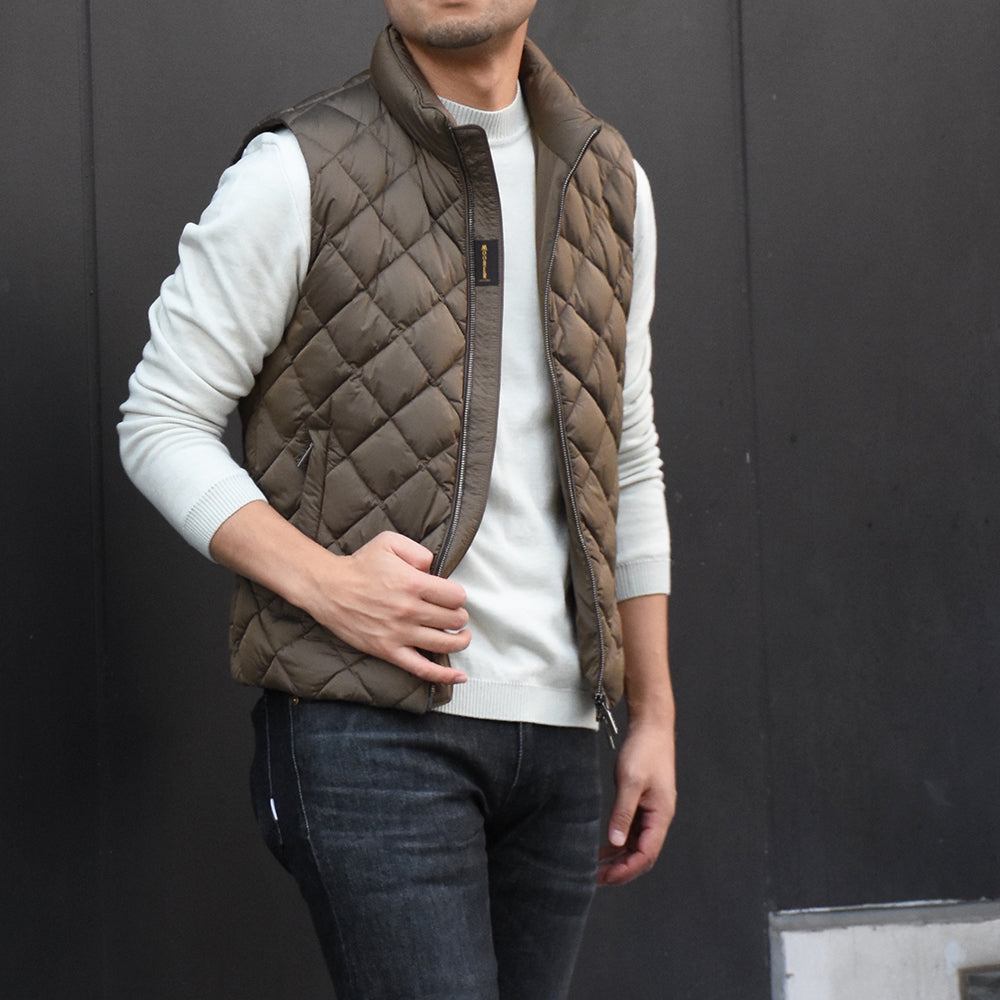 セッテフィーリカシミア / BR別注 コットン&カシミア クルーネック ニット/TUHUH2