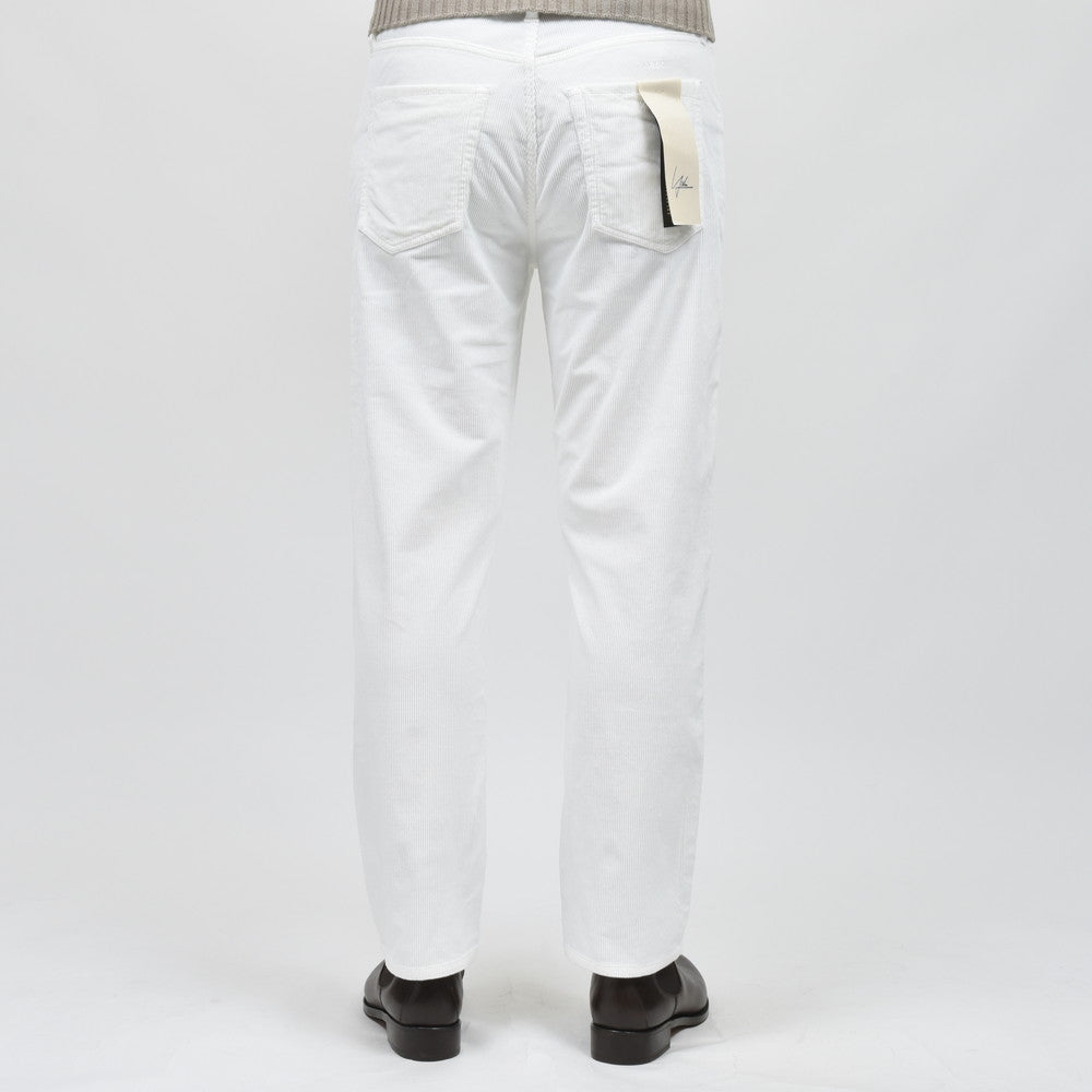 YCHAI(イカイ) ROBUSTOロブスト ウォッシュドストレッチコットンコーデュロイテーパードフィットパンツ YPUJF004-1TS0083TO