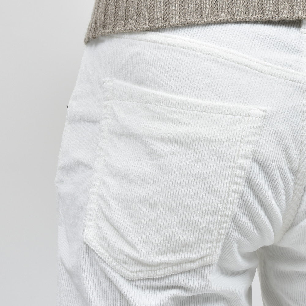 YCHAI(イカイ) ROBUSTOロブスト ウォッシュドストレッチコットンコーデュロイテーパードフィットパンツ YPUJF004-1TS0083TO