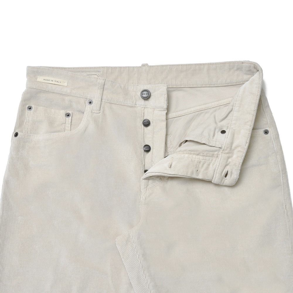 YCHAI(イカイ) ROBUSTOロブスト ウォッシュドストレッチコットンコーデュロイテーパードフィットパンツ YPUJF004-1TS0083TO