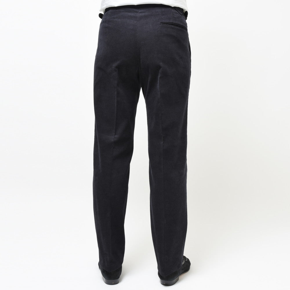 IGARASHI TROUSERS(五十嵐トラウザーズ) コットンコーデュロイ2プリーツサイドアジャスターテーパードパンツ IGT/2OUTP/SB14148