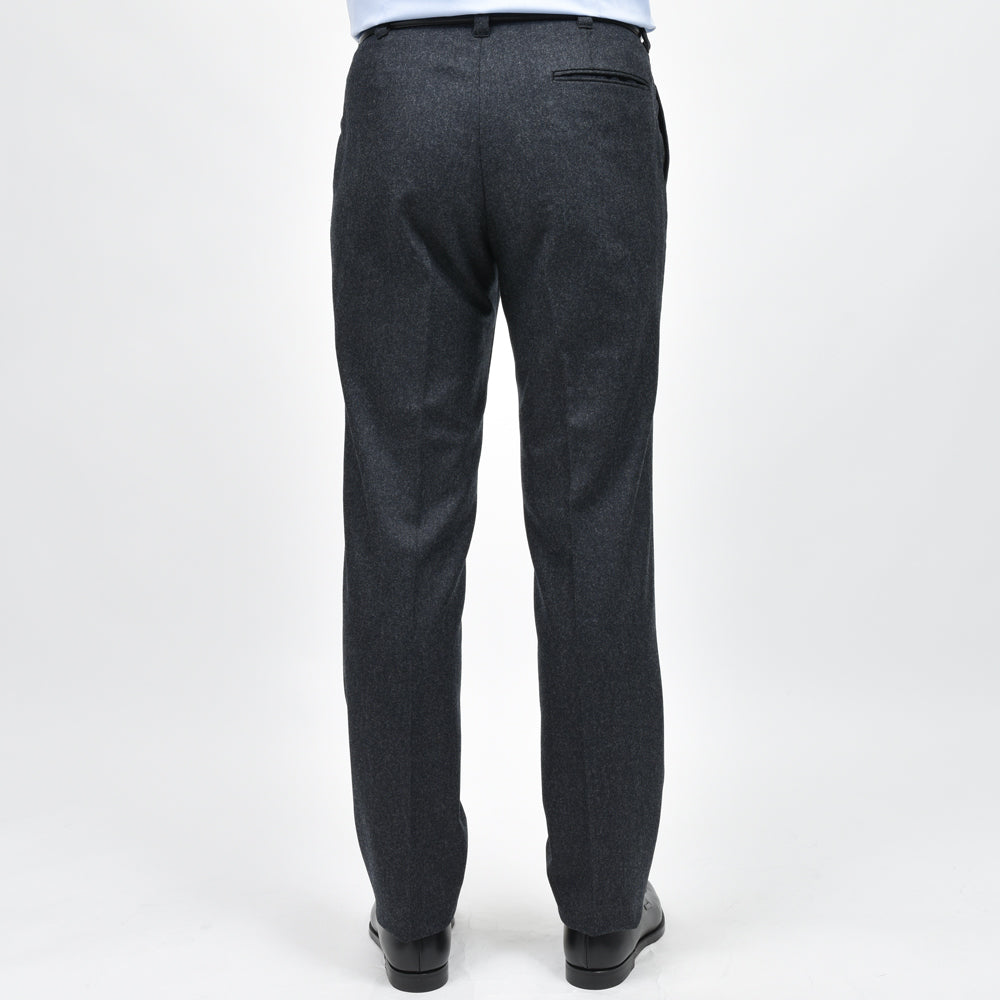 IGARASHI TROUSERS(五十嵐トラウザーズ) ウールフランネルソリッド1プリーツスリムテーパードパンツ IGT/1OUTP-01 13042207187