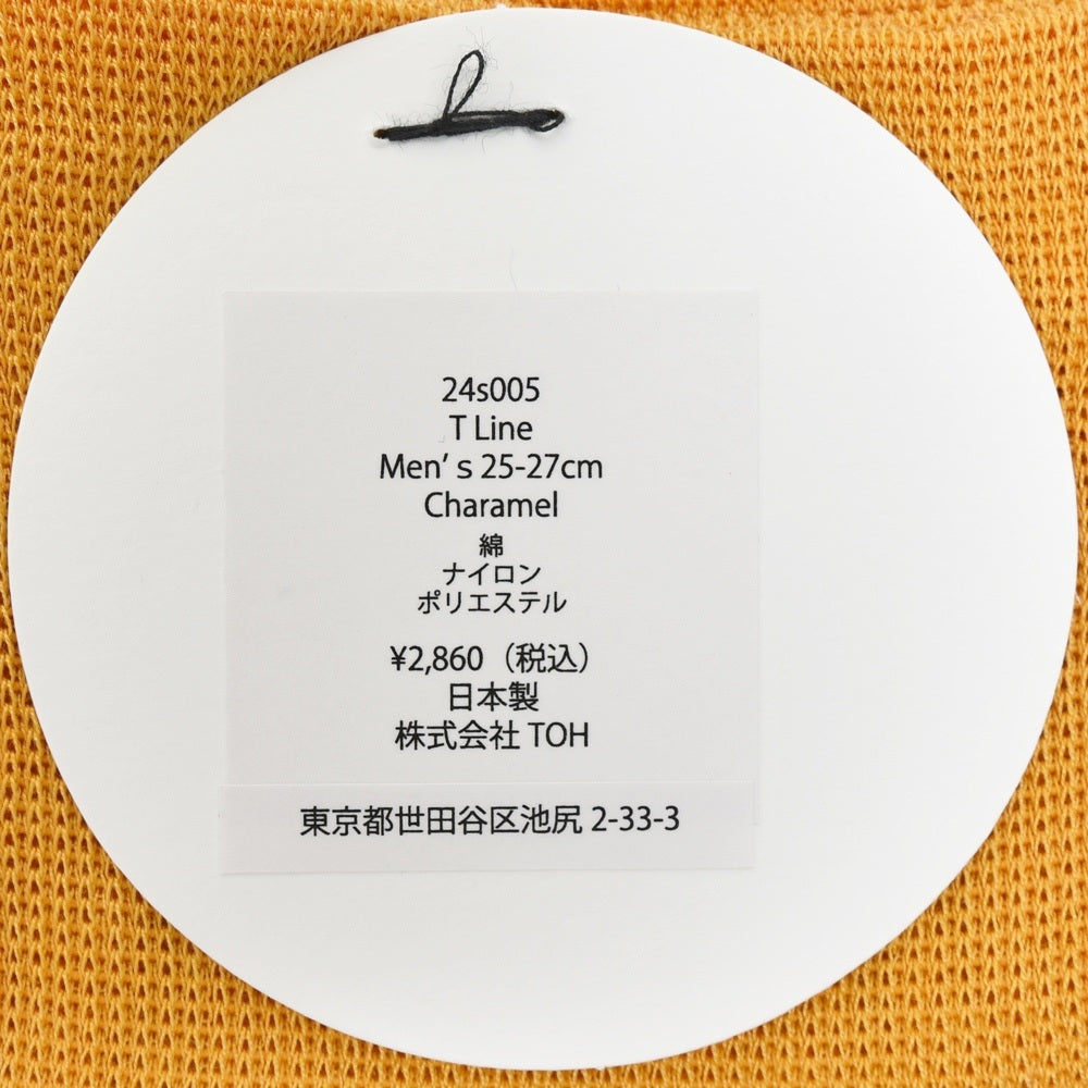 CONLEAD(コンリード) コットンナイロンTラインショートソックス T-LINE 005