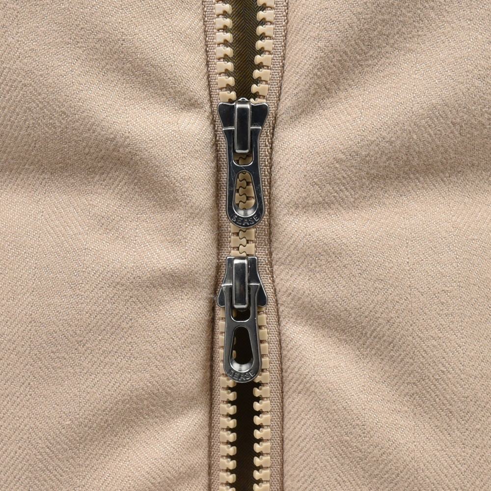 SEASE(シーズ) TRIBECA DOWN JACKET ウォーターレペレントコットンカシミアヘリンボーンスタンドカラーダウンブルゾン 0P037TN