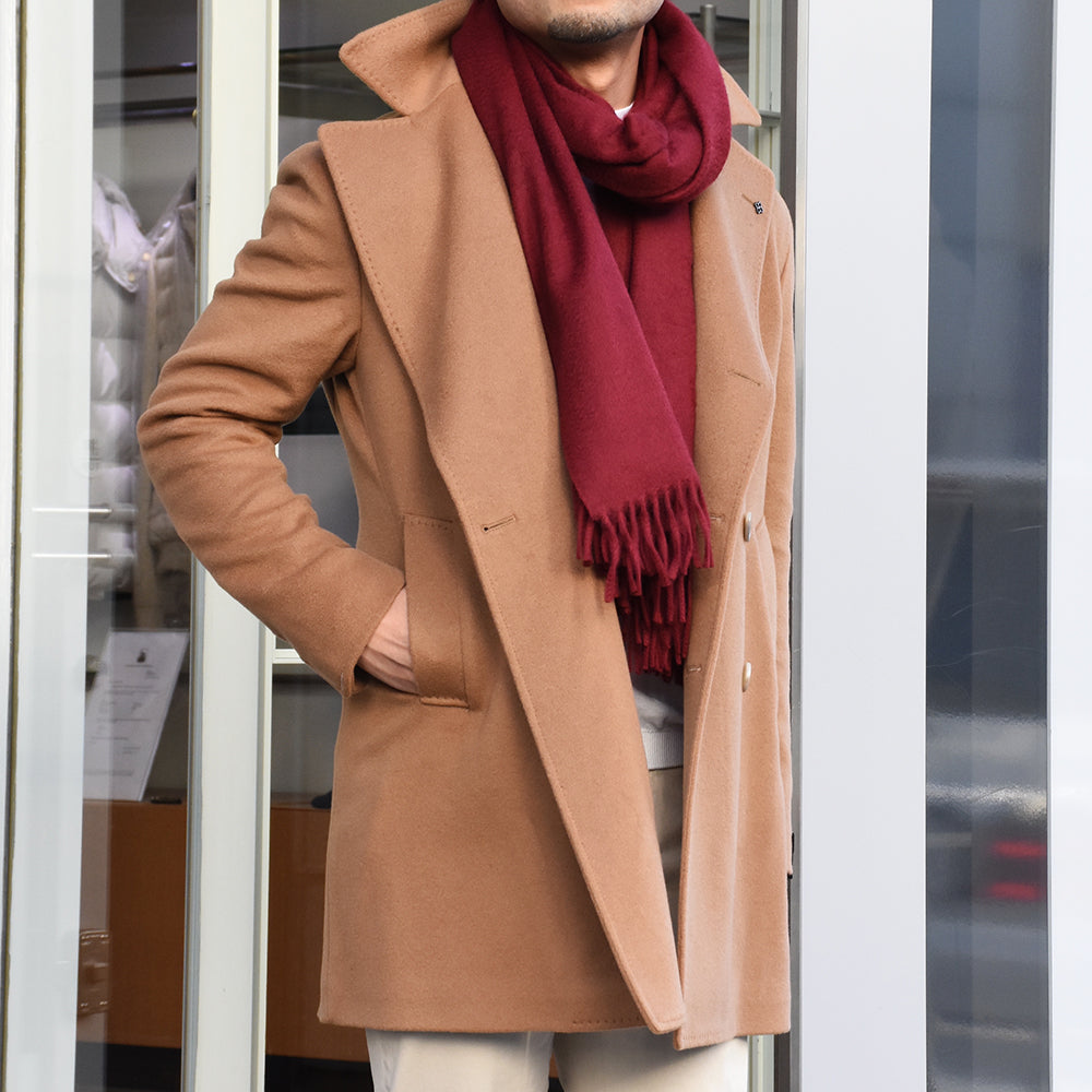 ベグ アンド コー / カシミア ストール/Arran Solid Stole/183cm×73cm