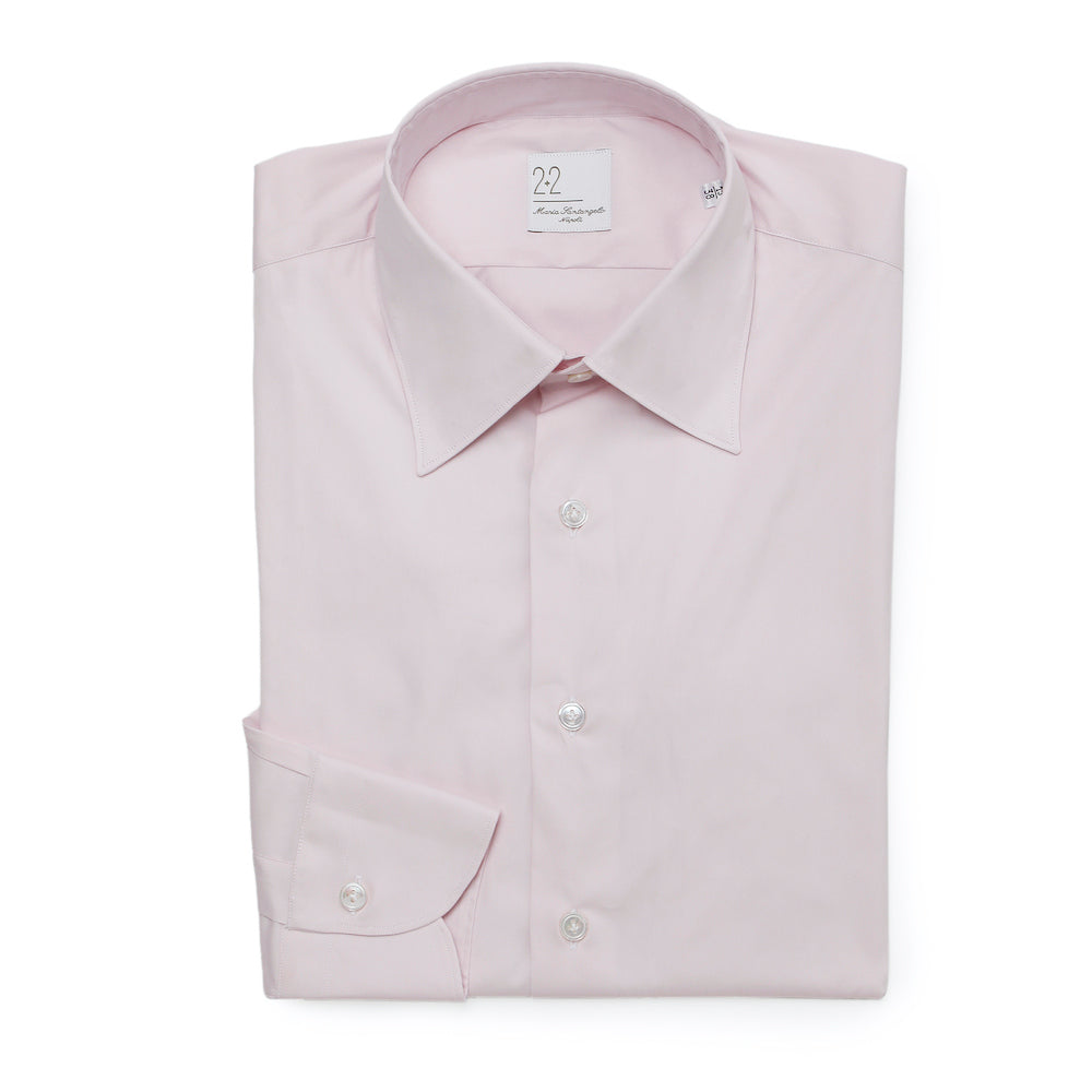 マリア・サンタンジェロ / ストレッチコットン レギュラーカラー シャツ/ SUPER SLIM FIT/F344018