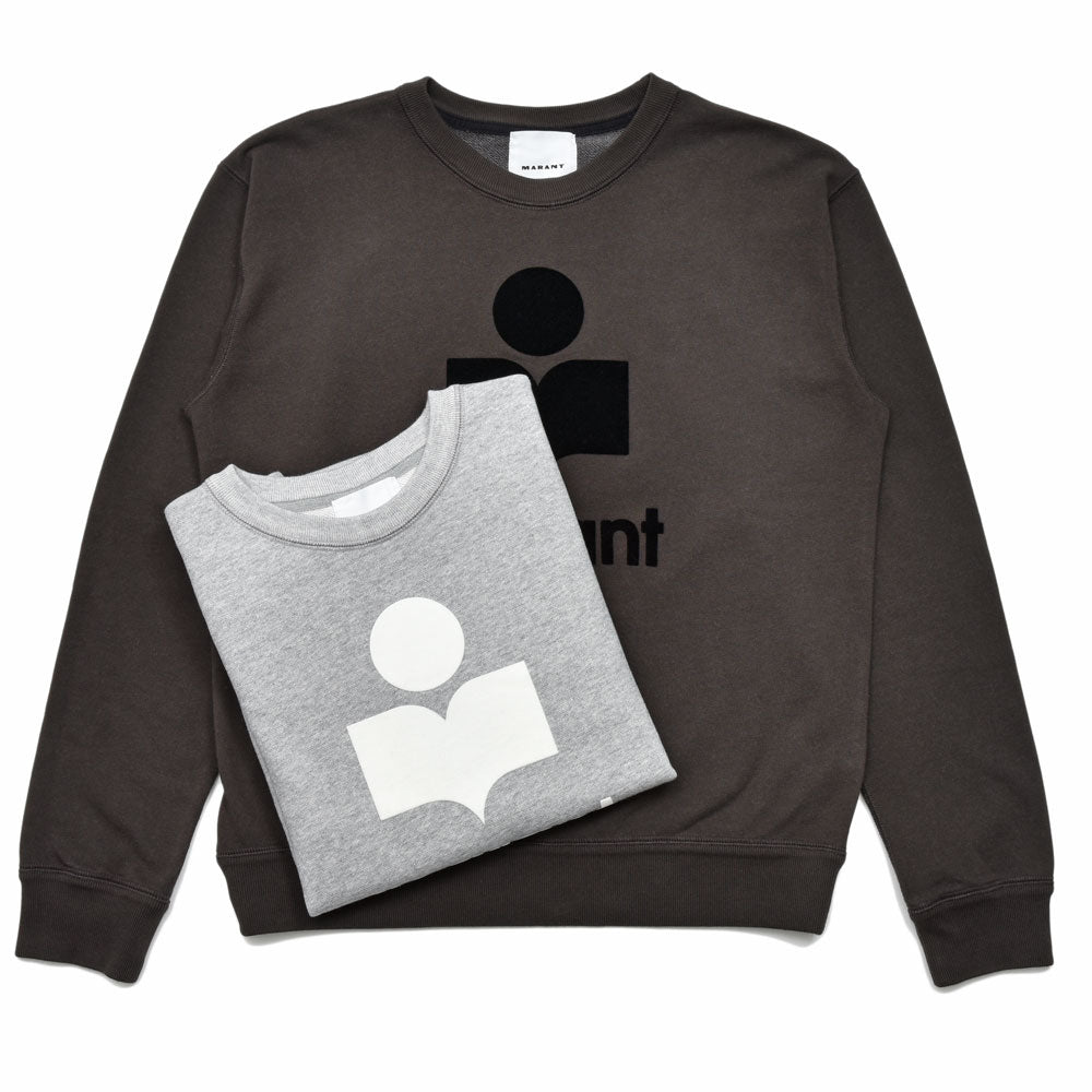 ISABEL MARANT(イザベル マラン) コットンポリエステルクルーネックロゴスウェット 274-23402