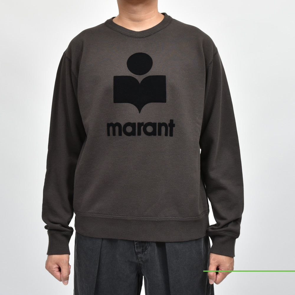 ISABEL MARANT(イザベル マラン) コットンポリエステルクルーネックロゴスウェット 274-23402