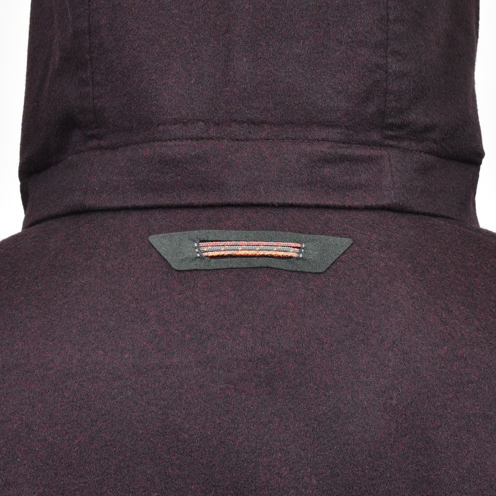 SEASE(シーズ) BALMA JACKET ウォーターレペレントカシミアサキソニーパデッドフーディーブルゾン SE242UAC0S031TN193