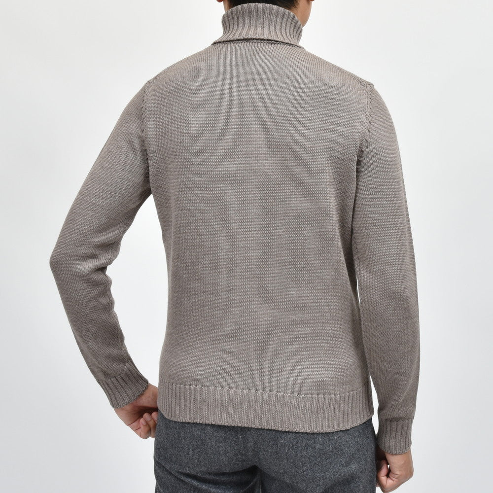 ZANONE(ザノーネ) 5ゲージウールタートルネックニット DV/SLIM FIT/810105/ZR229/25418