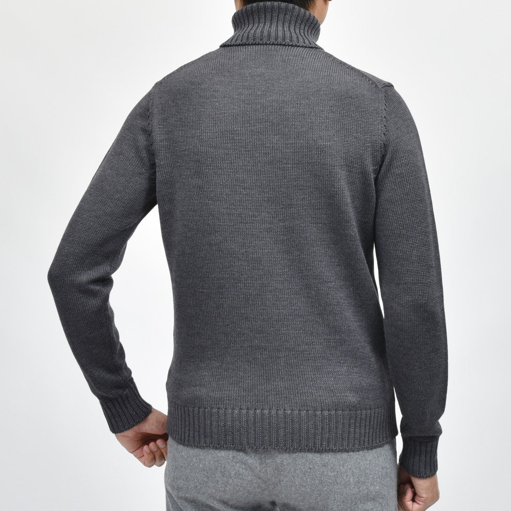 ZANONE(ザノーネ) 5ゲージウールタートルネックニット DV/SLIM FIT/810105/ZR229/25418