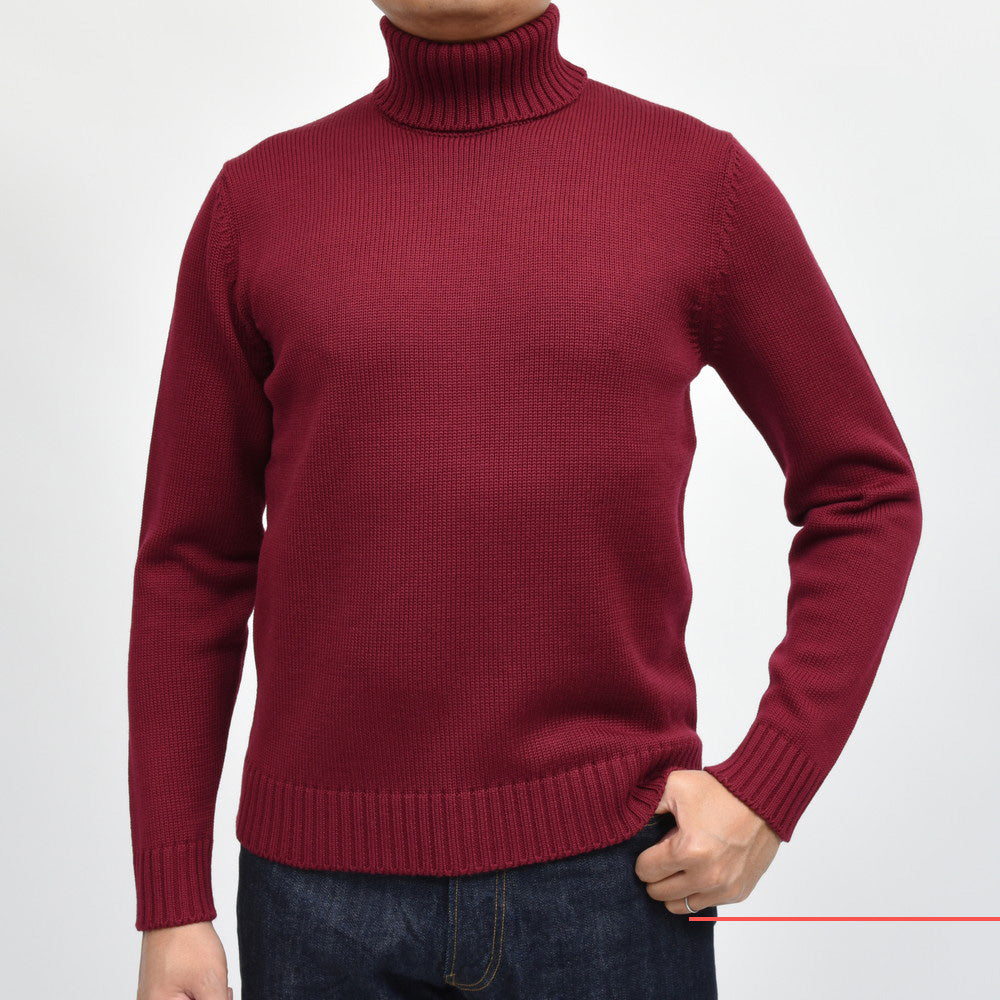 ZANONE(ザノーネ) 5ゲージウールタートルネックニット DV/SLIM FIT/810105/ZR229/25418