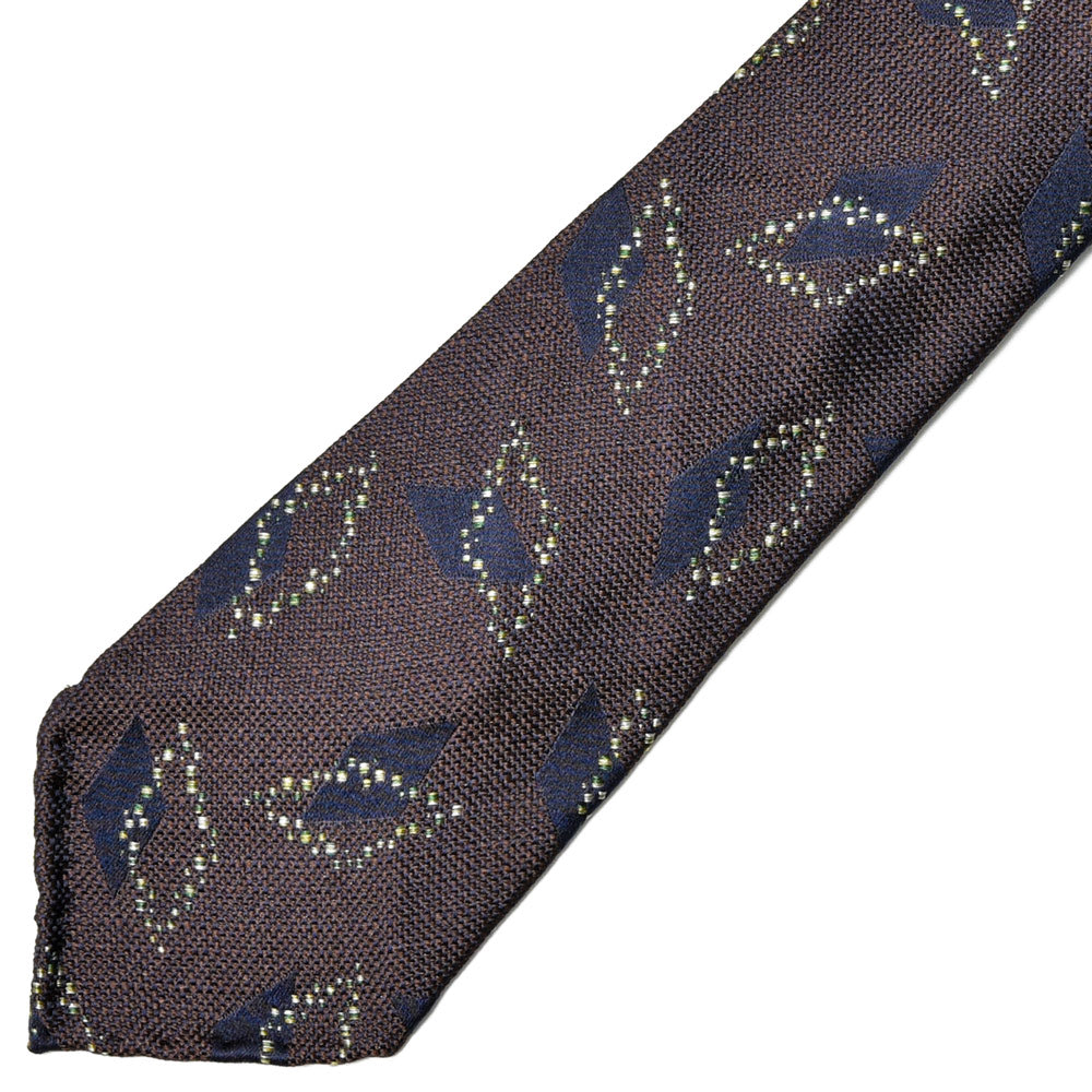TIE YOUR TIE(タイ ユア タイ) シルクスクエアジャガードセッテピエゲタイ TSTS1032770107 18246200179