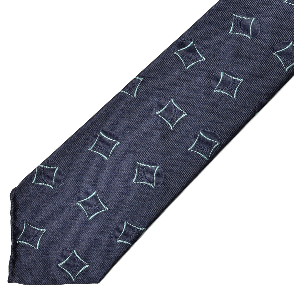 TIE YOUR TIE(タイ ユア タイ) シルクレップスクエアxシャドウサークルセッテピエゲタイ T0227Y0007 18246202179