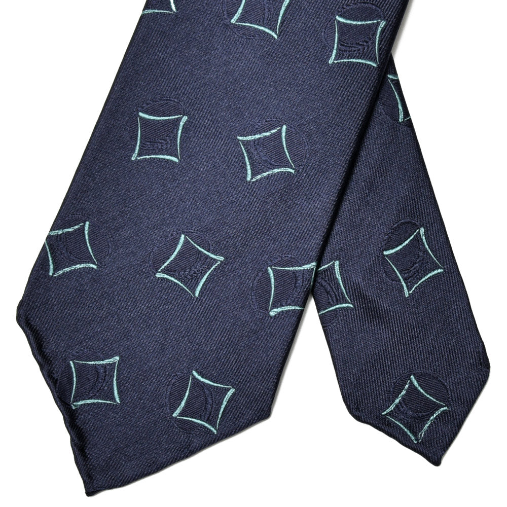 TIE YOUR TIE(タイ ユア タイ) シルクレップスクエアxシャドウサークルセッテピエゲタイ T0227Y0007 18246202179