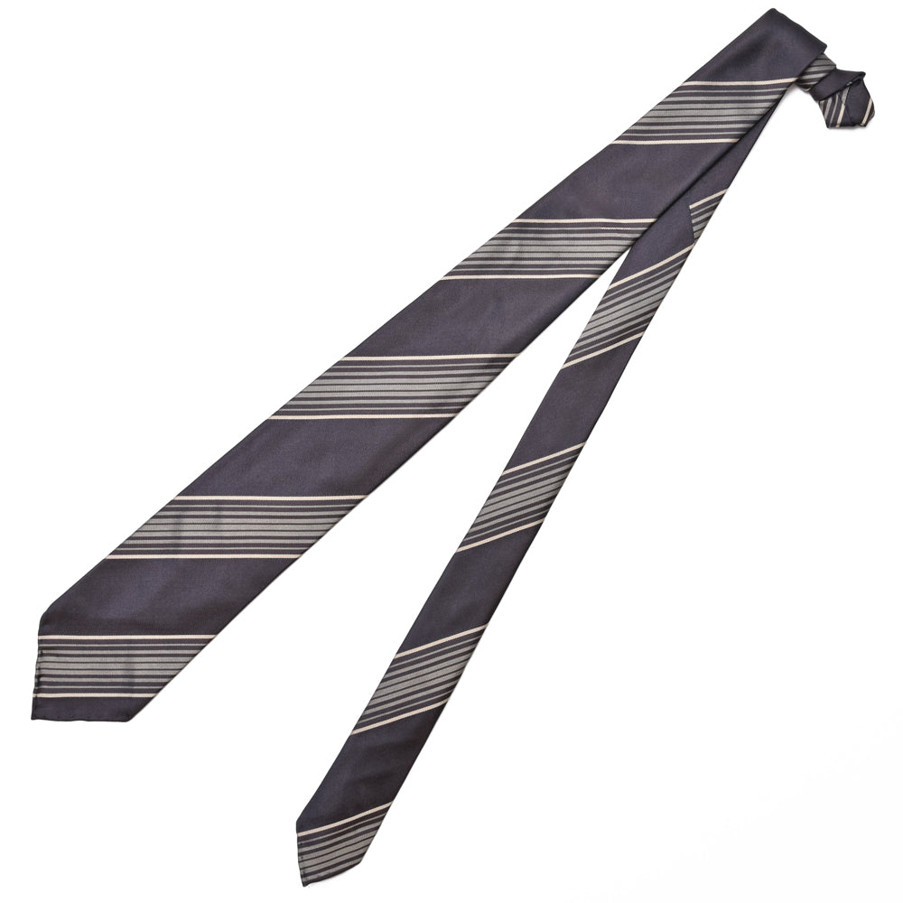 TIE YOUR TIE(タイ ユア タイ) シルクストライプセッテピエゲタイ TSTS1018380307 18246205179