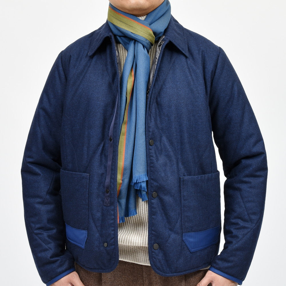 SEASE(シーズ) ウールシルクヘリンボーンソラーロストール SE242UACAT031XG060
