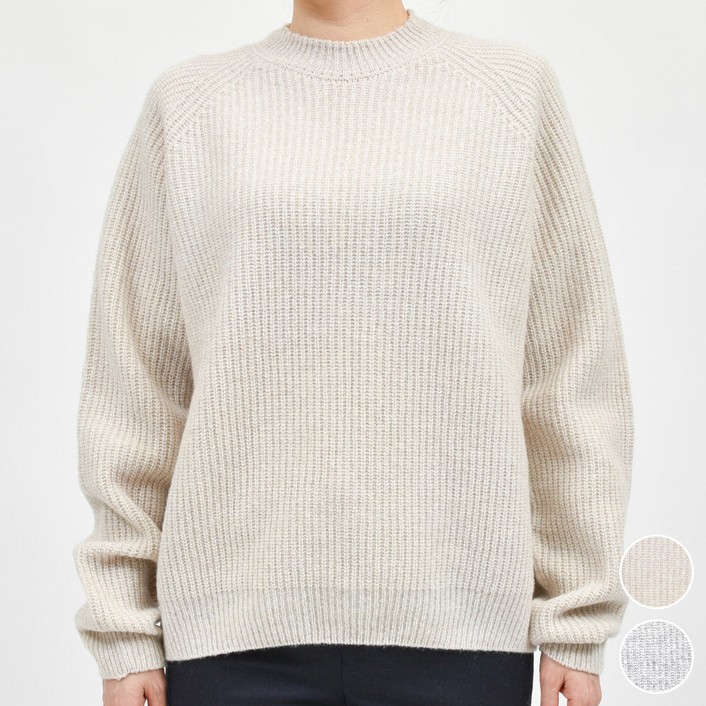 JOHN SMEDLEY(ジョンスメドレー) LYLLA 7Gカシミヤウールリブクルーネックニット