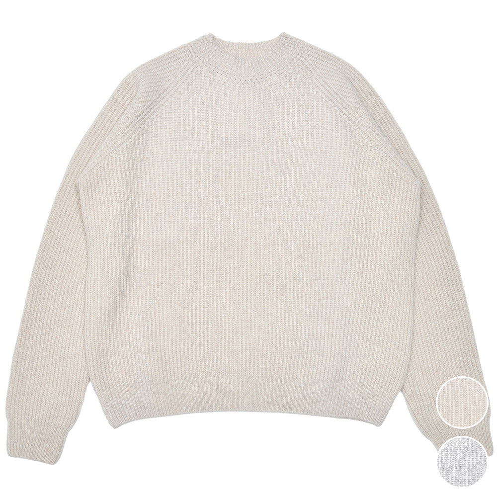 JOHN SMEDLEY(ジョンスメドレー) LYLLA 7Gカシミヤウールリブクルーネックニット