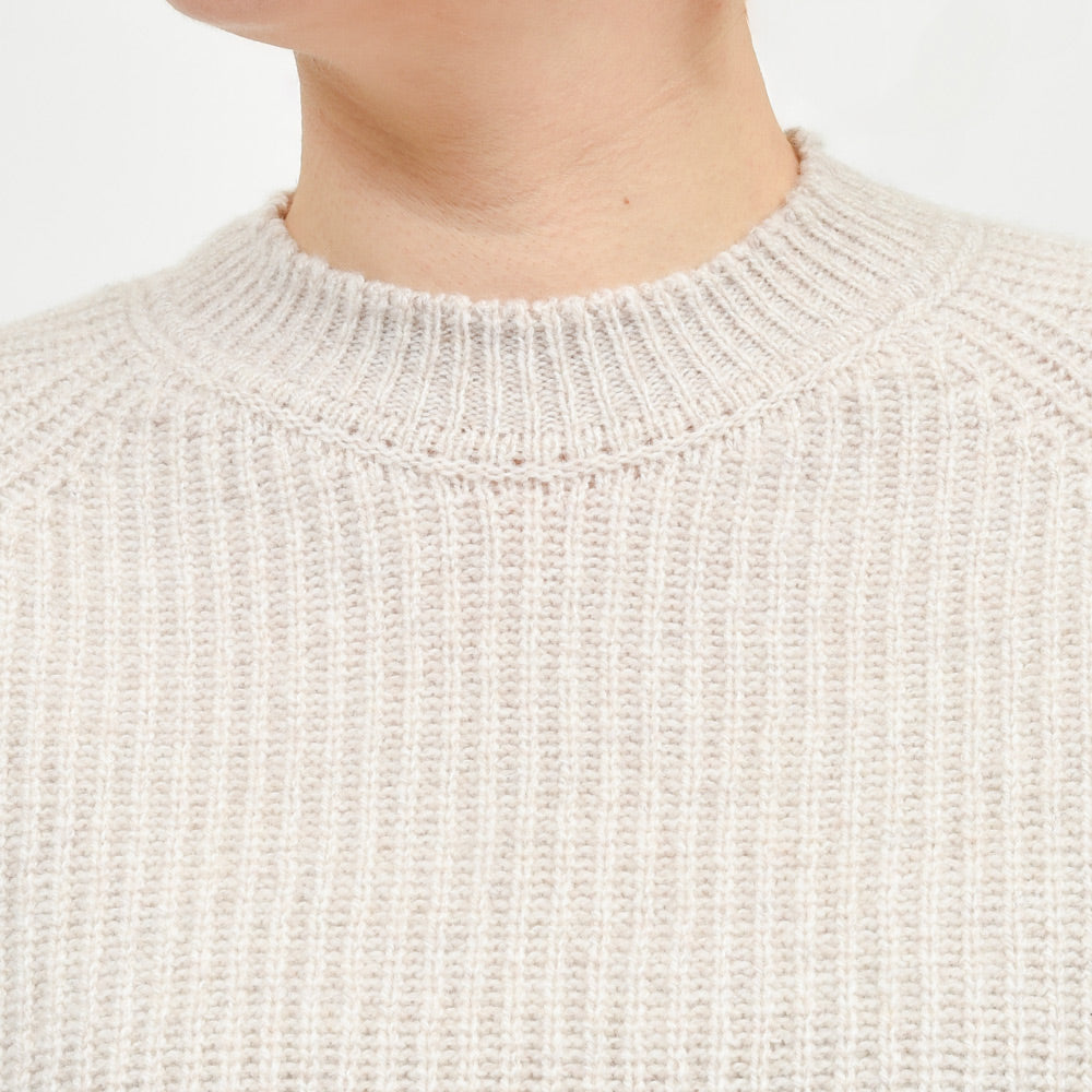 JOHN SMEDLEY(ジョンスメドレー) LYLLA 7Gカシミヤウールリブクルーネックニット