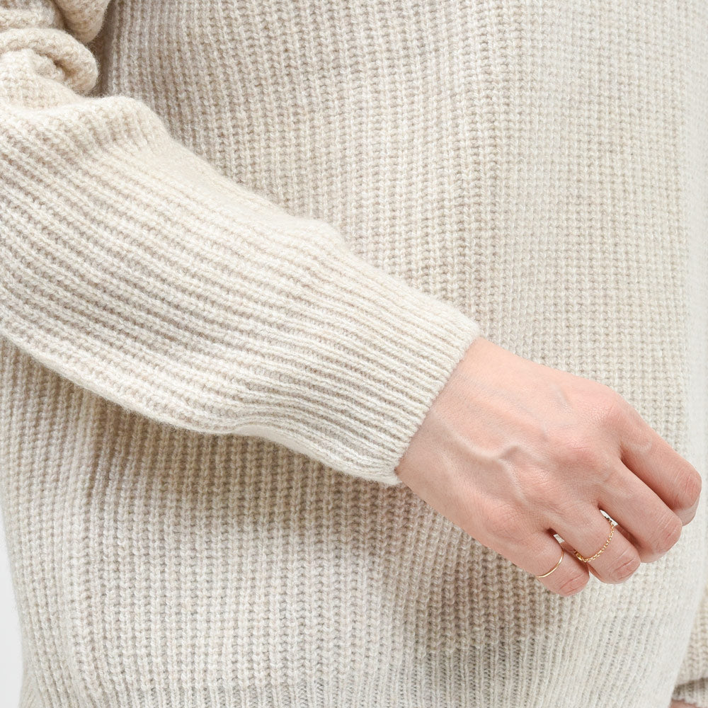 JOHN SMEDLEY(ジョンスメドレー) LYLLA 7Gカシミヤウールリブクルーネックニット