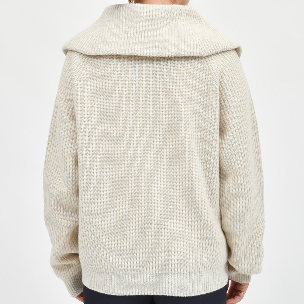 JOHN SMEDLEY(ジョンスメドレー) NEWRY 7Gカシミアウールハーフジップニット