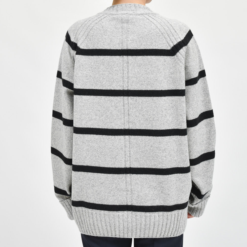 JOHN SMEDLEY(ジョンスメドレー) VERLEY 7Gカシミアウールボーダークルーネックニット