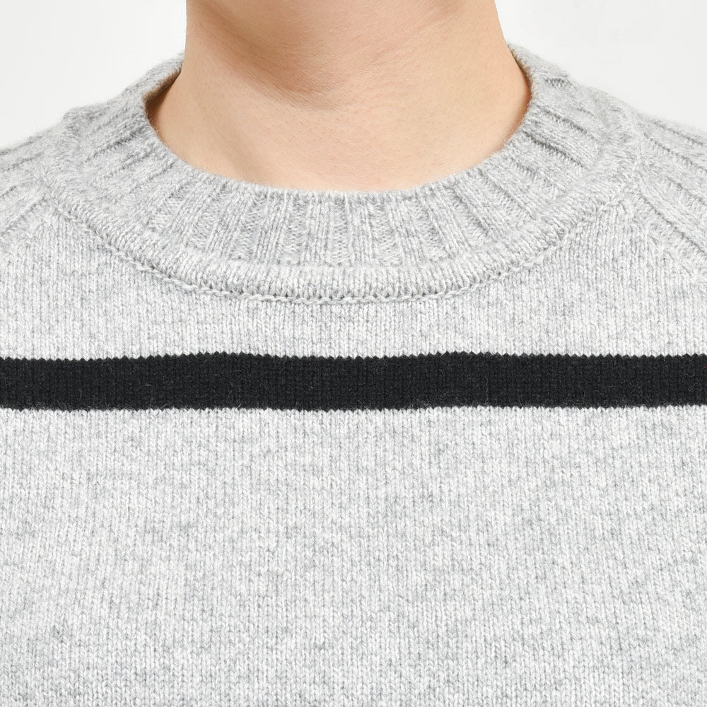 JOHN SMEDLEY(ジョンスメドレー) VERLEY 7Gカシミアウールボーダークルーネックニット